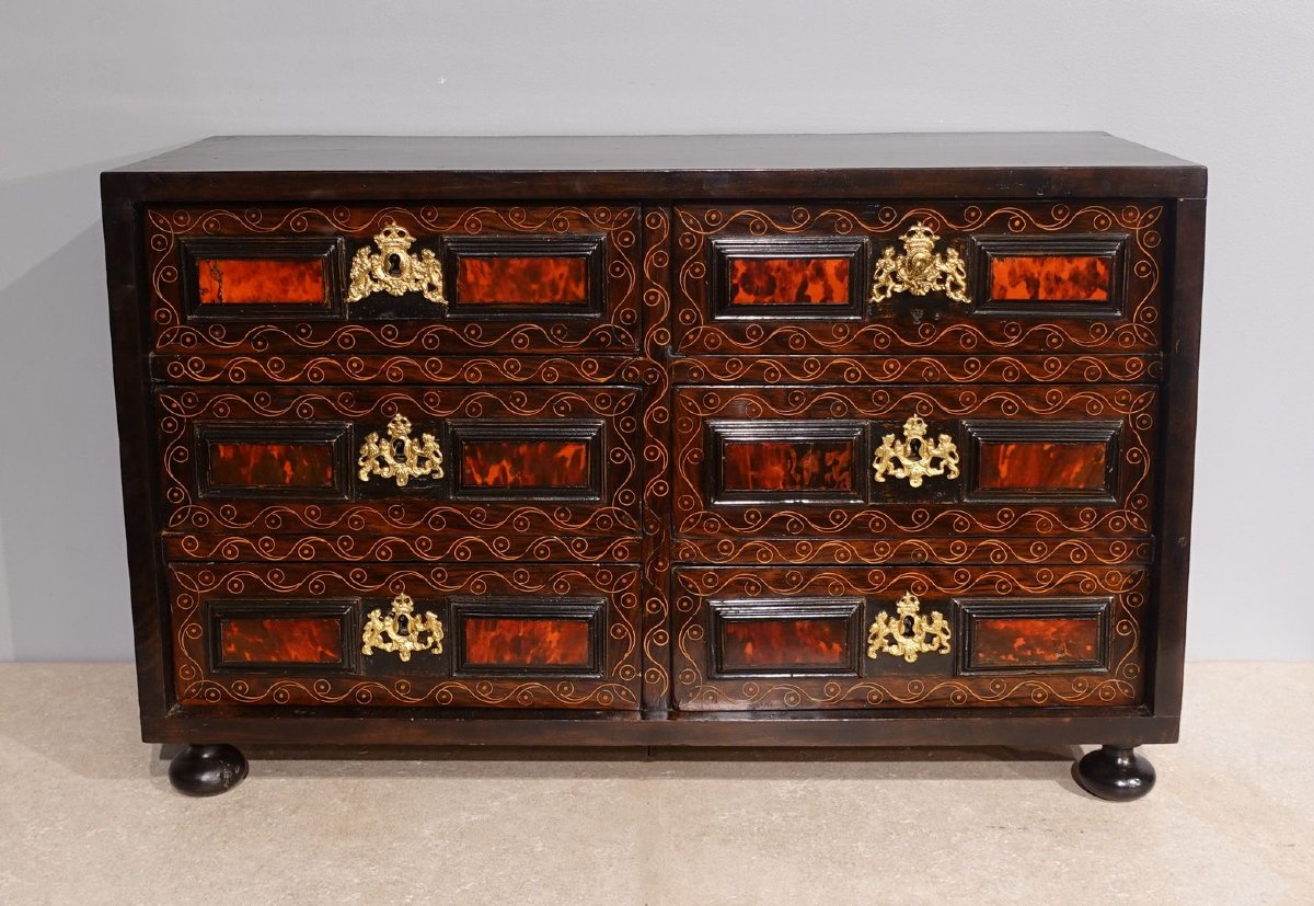 Cabinet de voyage Espagne XVII° siècle