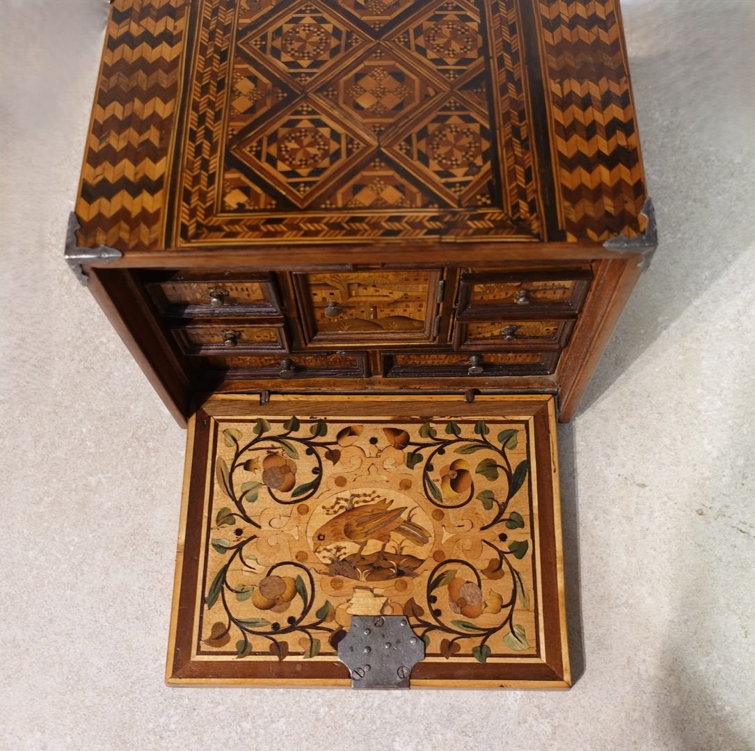 Cabinet Augsbourg d'époque XVII°-photo-3