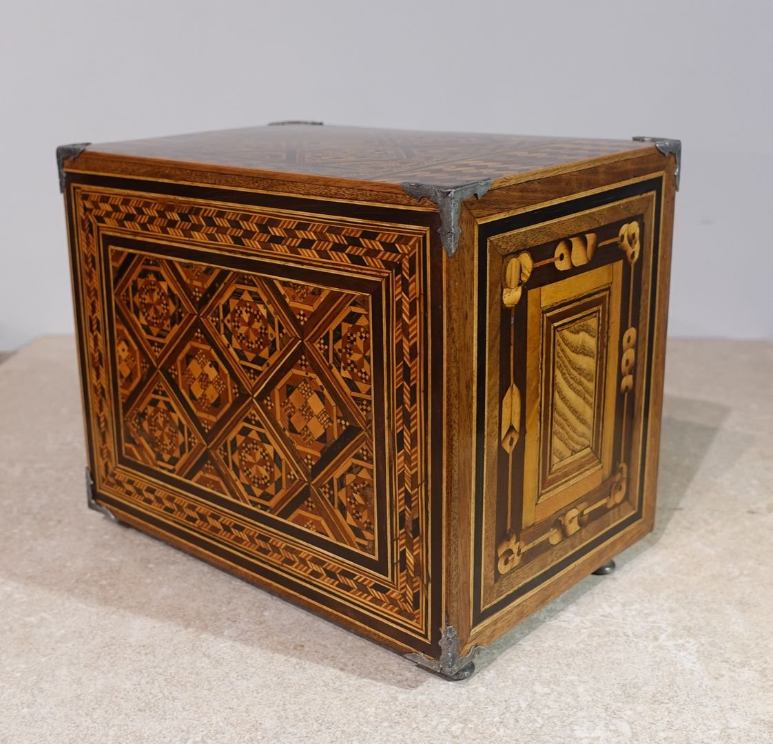 Cabinet Augsbourg d'époque XVII°-photo-5