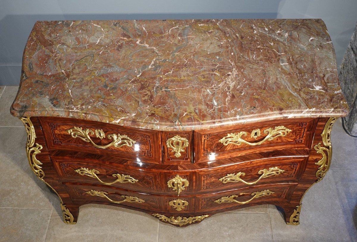 18th Century Louis XV Chest Of Drawers-photo-4