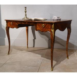 Lady's Desk In Louis XV Marquetry