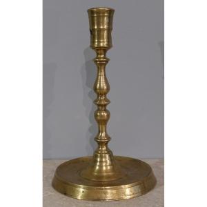 Gothic Candlestick Late 15th Century - Early 16th Century - Solid Bronze