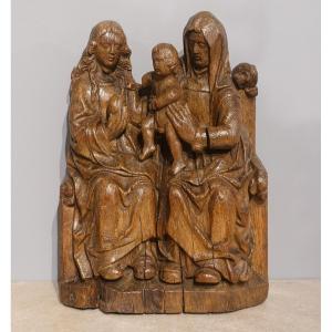 Vierge à l'Enfant avec Sainte Anne – XVI° siècle