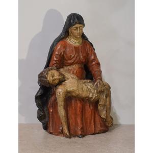 Pietà Or Virgin Of Pity - France - 17th Century