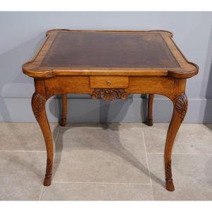 18th Century Lyonnais Walnut Games Table