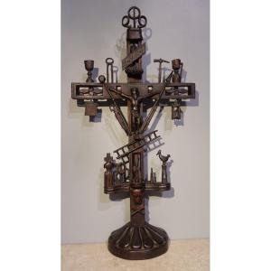 Bargeman’s Cross Featuring The Instruments Of The Passion – Late 19th Century