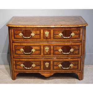 Commode marquetée Louis XIV – Dauphiné – Époque début XVIII°