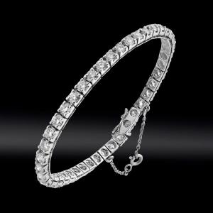 Bracelet Rivière Diamants 7,50 Carats