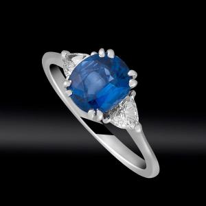 Sapphire And Troidias Ring
