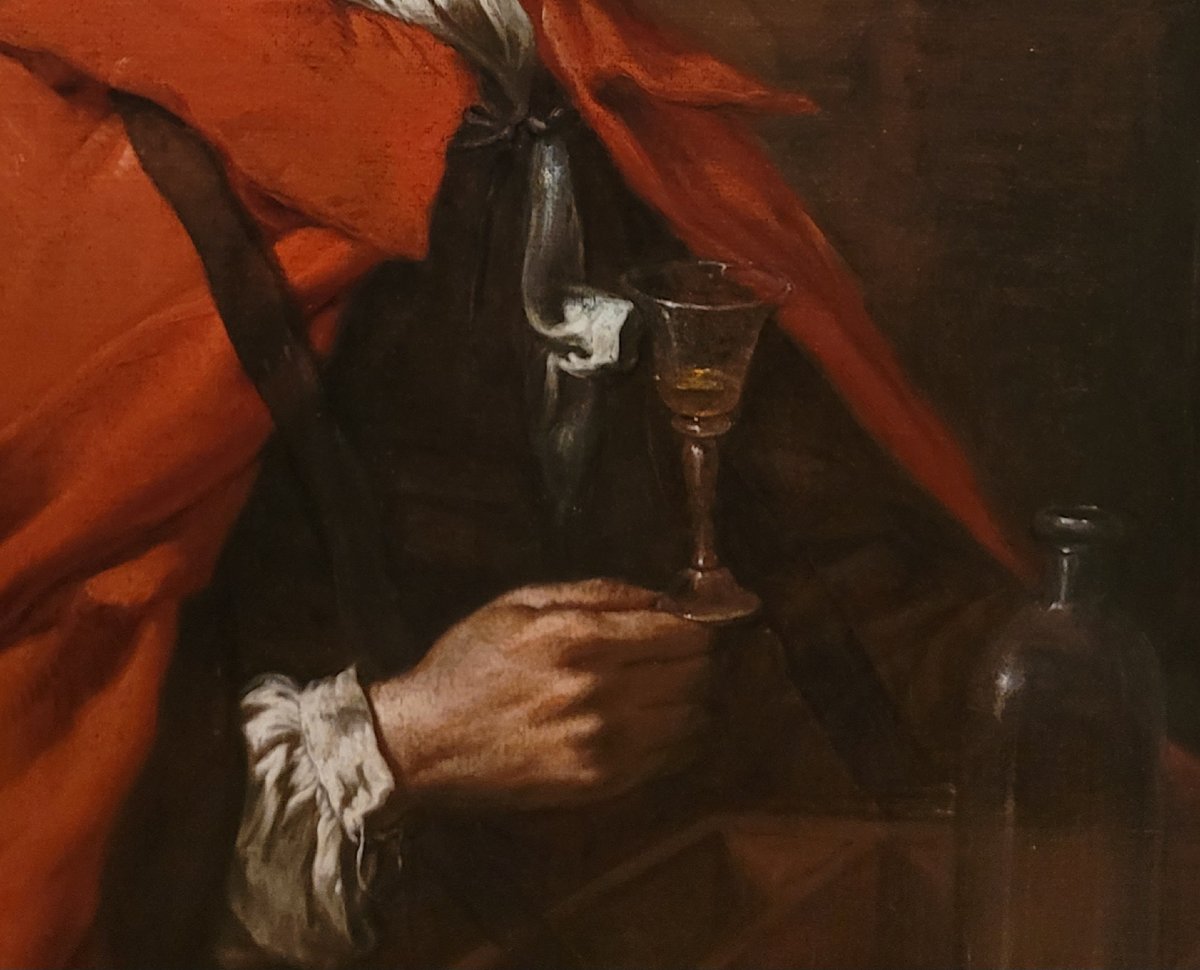 « Le Bon Vivant » Bernardo Keilhau, dit Monsù Bernardo (attribué à) (Elseneur 1624 – Rome 1687)-photo-4