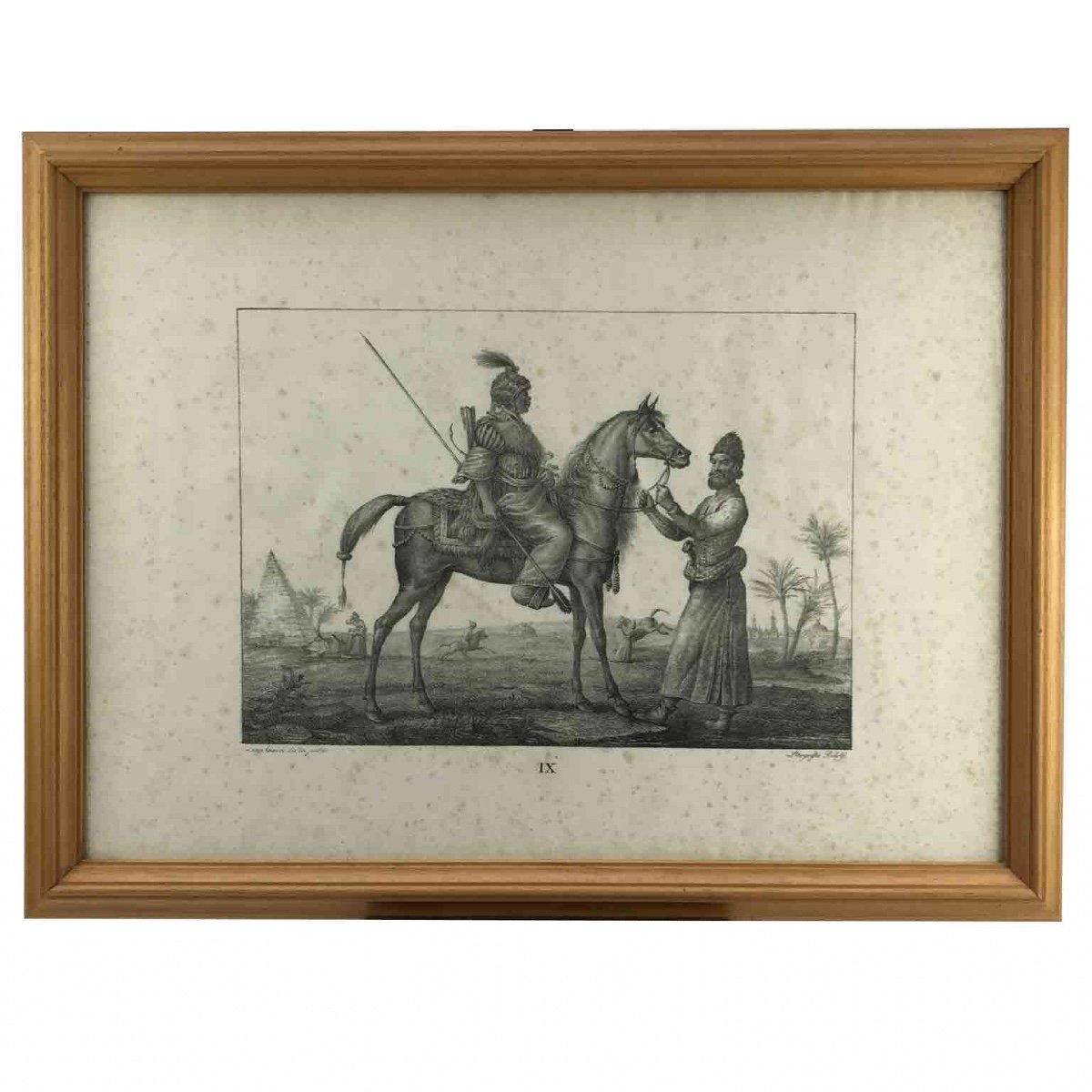 L. Giarré Lithographies De Chevaux 1822 -photo-4