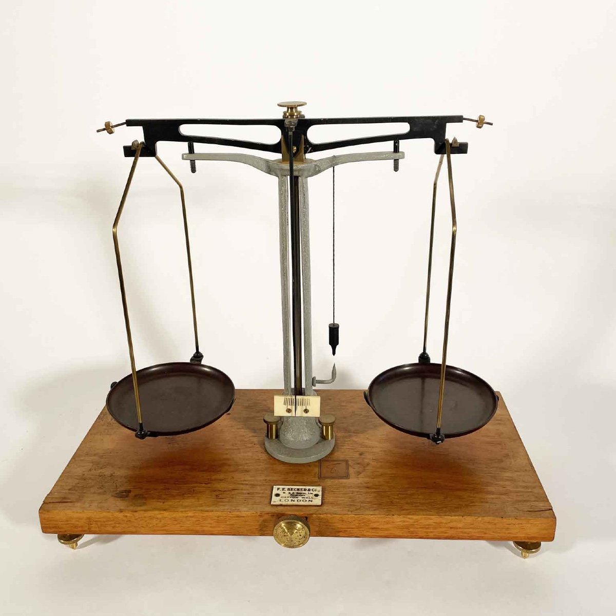 Balance De Pharmacie Anglaise F E Becker & Co Début 1900-photo-3