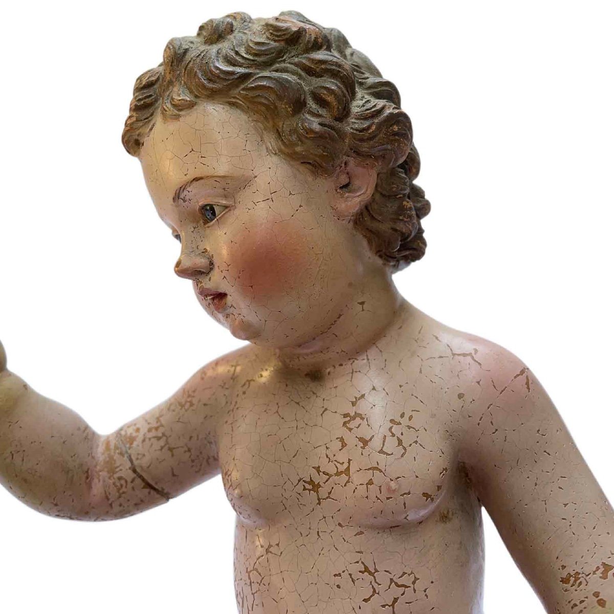 Child Jesus In Terracotta 18th-photo-4