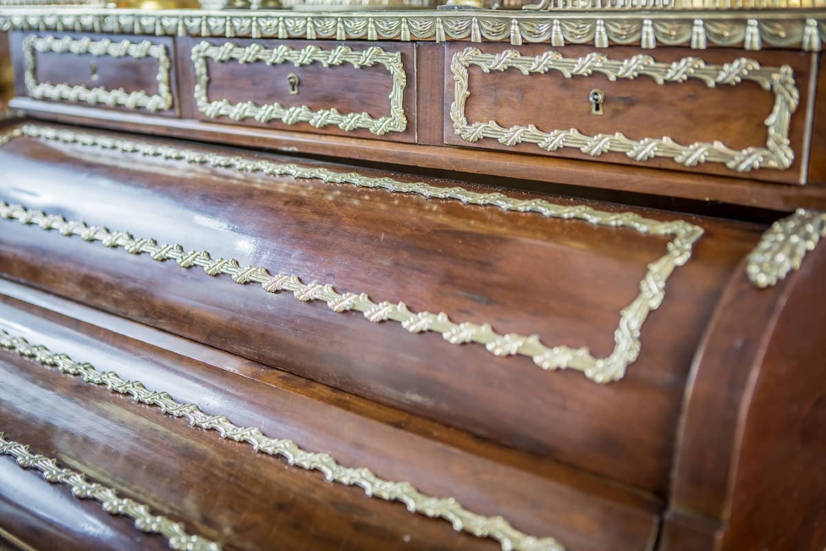 Bureau Bonheur Du Jour d'époque Napoléon III-photo-3
