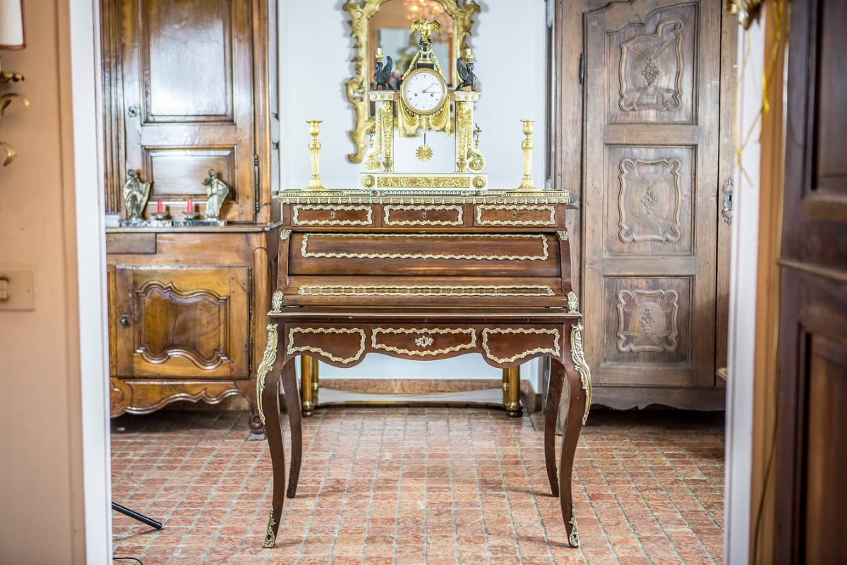Bureau Bonheur Du Jour d'époque Napoléon III-photo-7