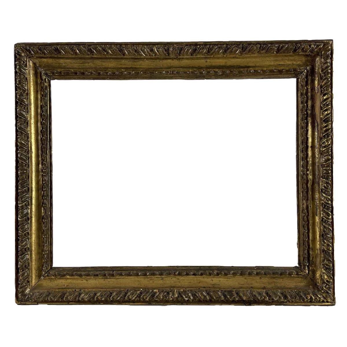 Pair Of Italian Giltwood Frames Rome 18th Century-photo-2