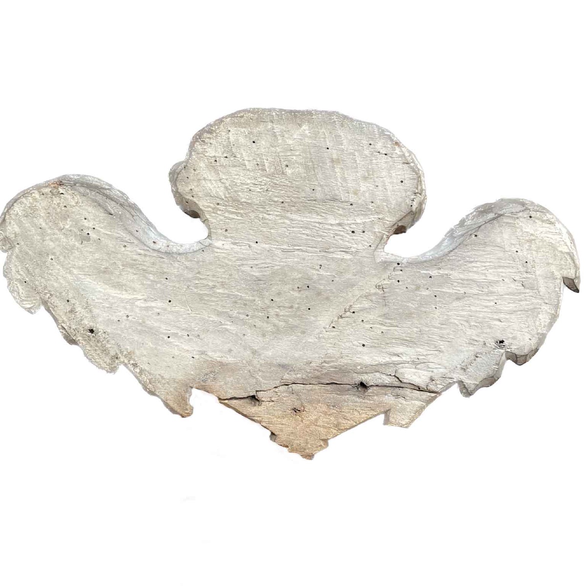 18th Century Italian Carved Wood Winged Angel Head -photo-1