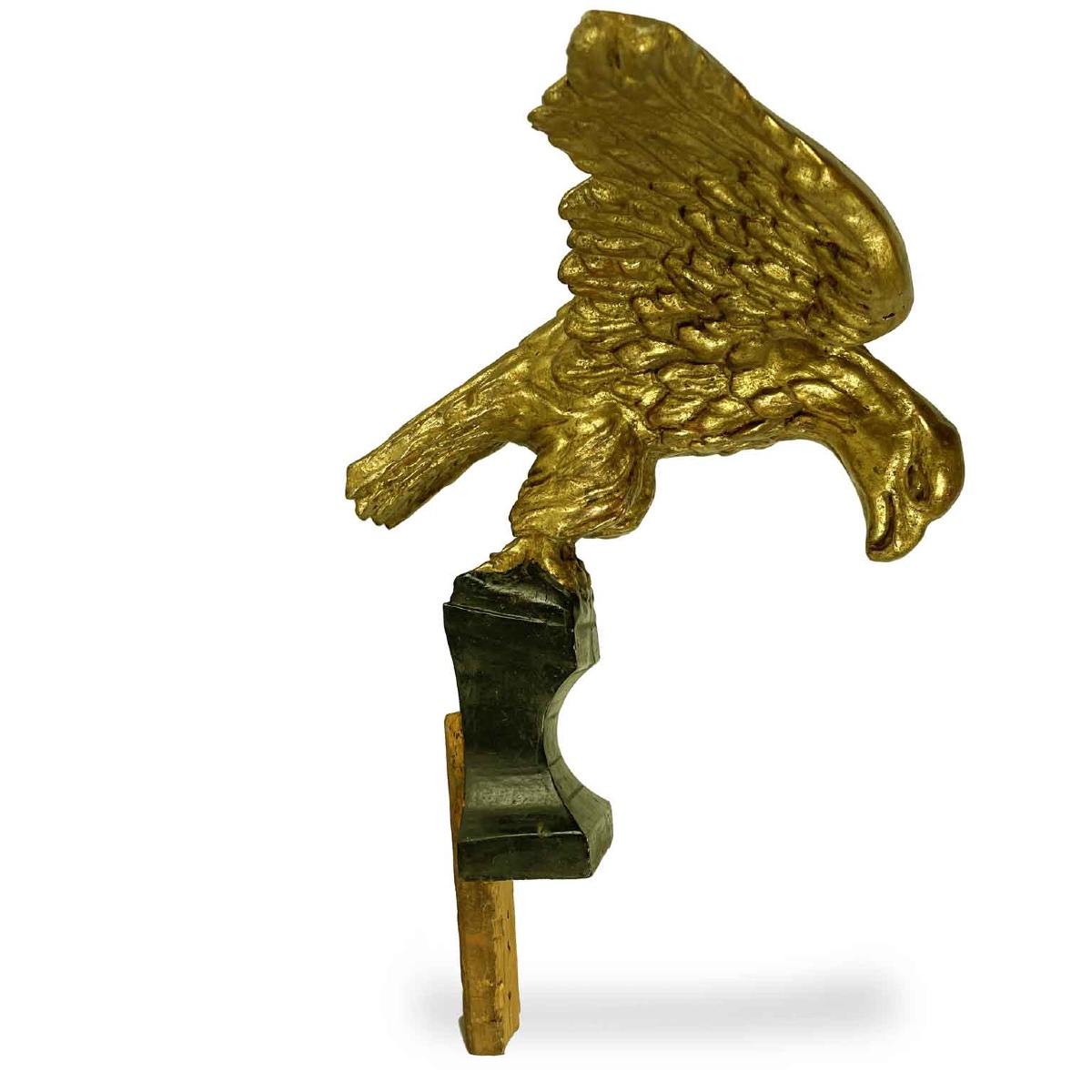 Pair Of Italian Carved And Gilt Wood Eagles Mid 19th Century-photo-6