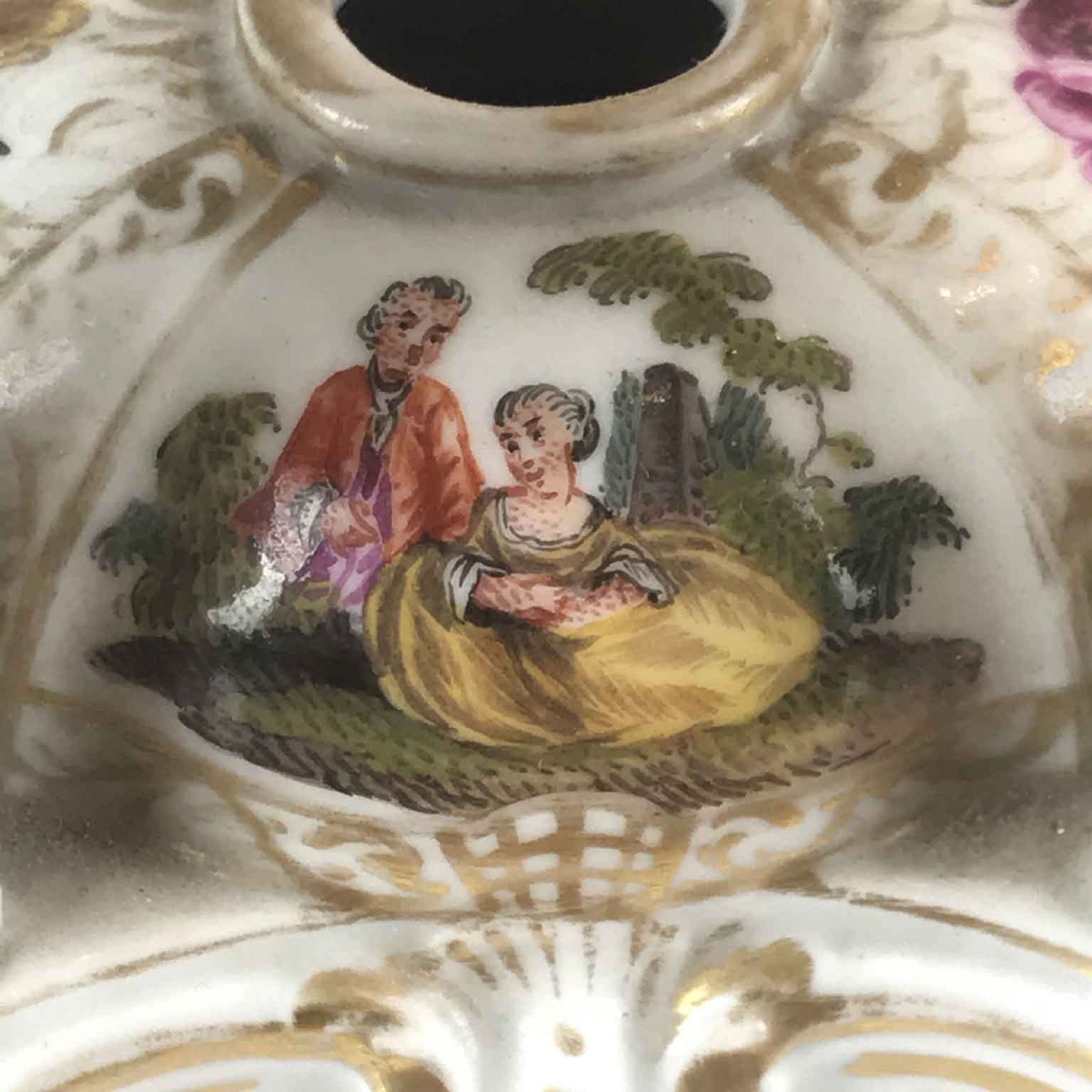 Pair Of Berlin Kpm Porcelain Perfume Burners  1820 Circa-photo-5