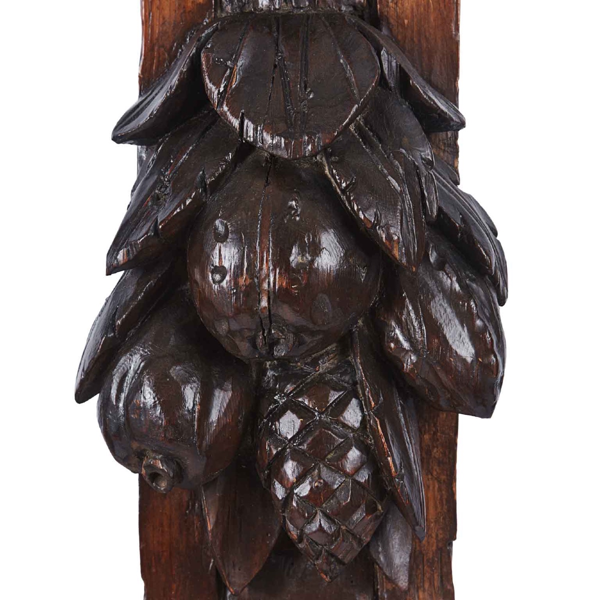 17th Century Renaissance  Pair Of Italian Caryatids Large Scale Wall Sculptures -photo-3