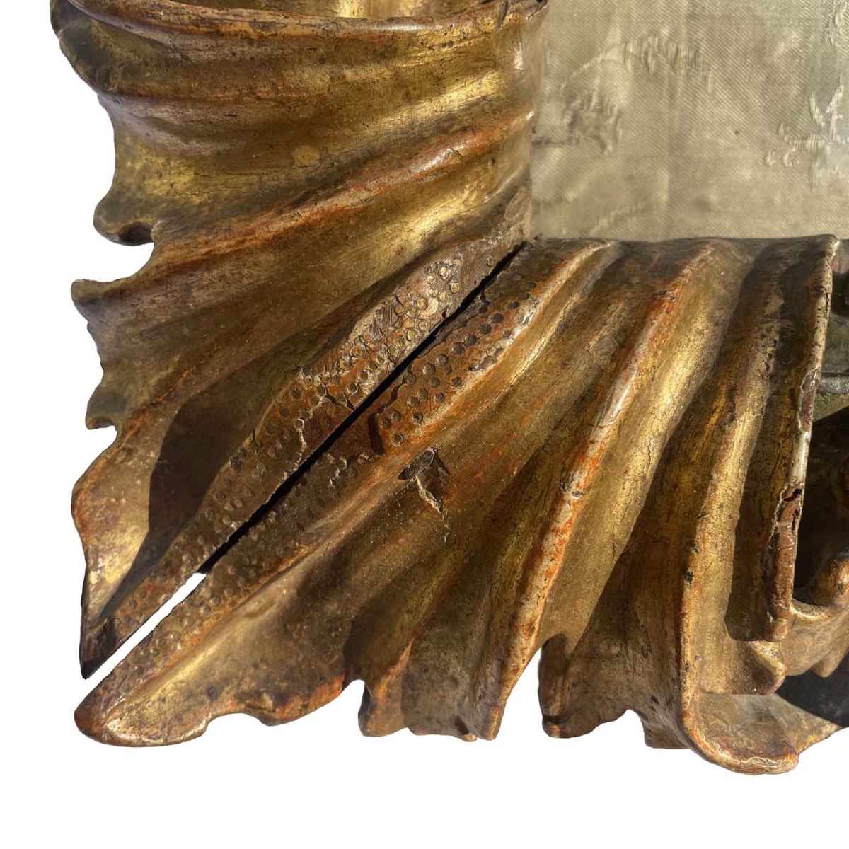 Italian Baroque Cartouche Frame Early 1600s-photo-4