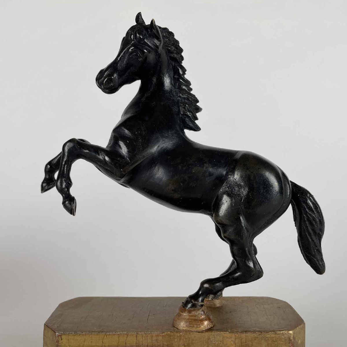 Paire De Chevaux En Bronze Sculptures Du Grand Tour19ème-photo-3