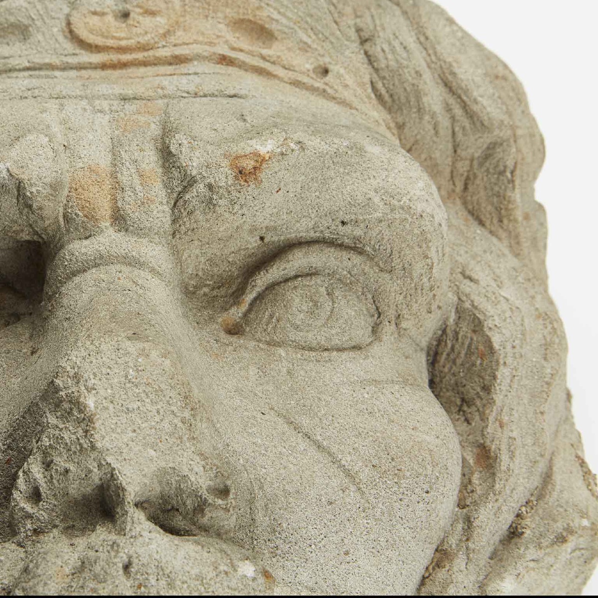 Masque De Fontaine En Pierre Serena-photo-3
