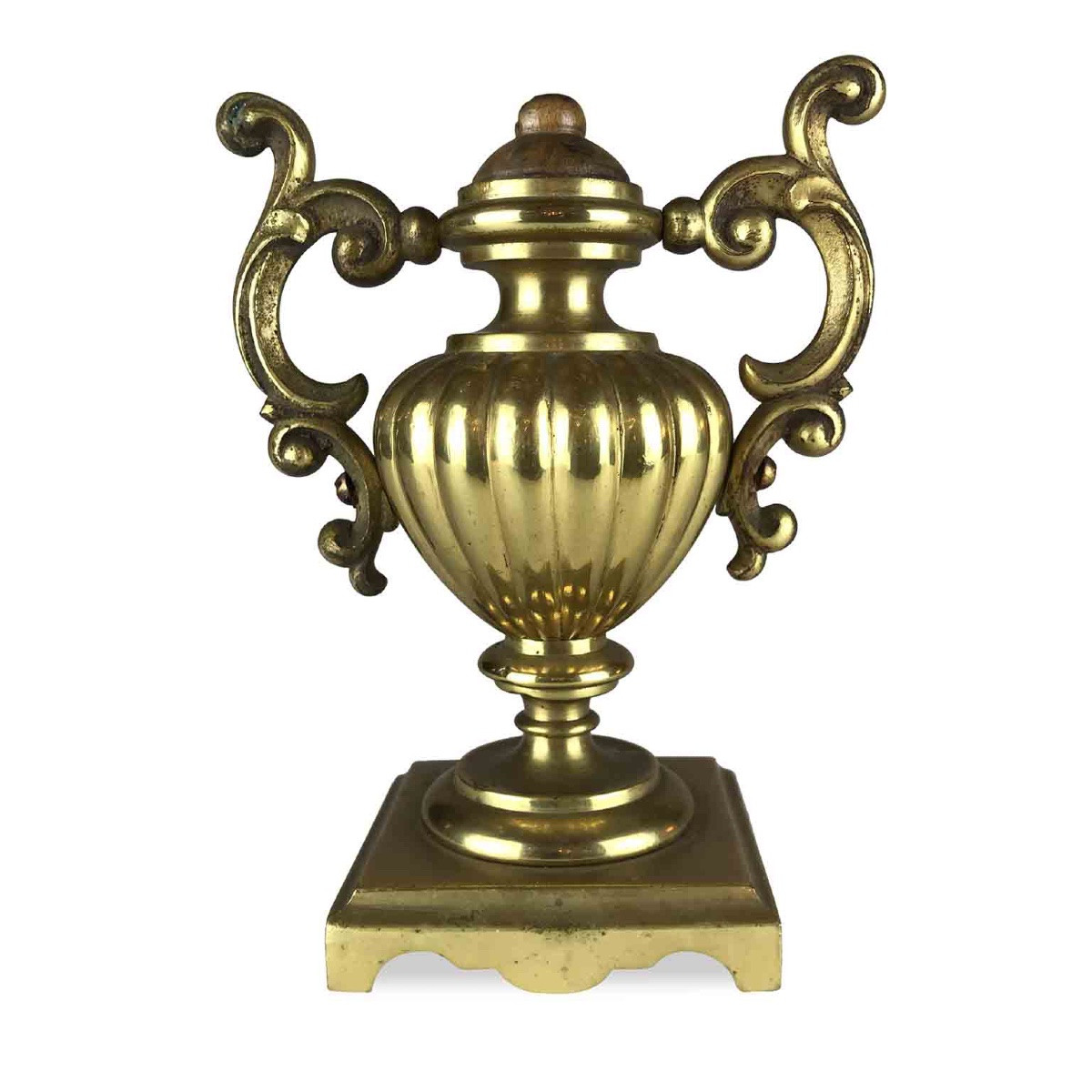 Paire De Vases Doré 19ème -photo-3