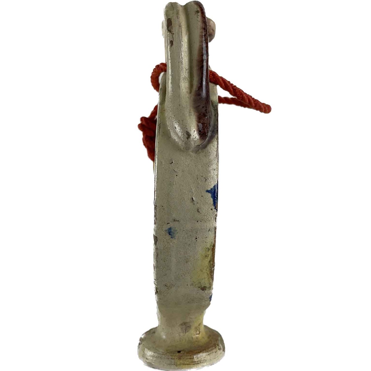 Traveler's Flask In Decorated Earthenware 1800-photo-3