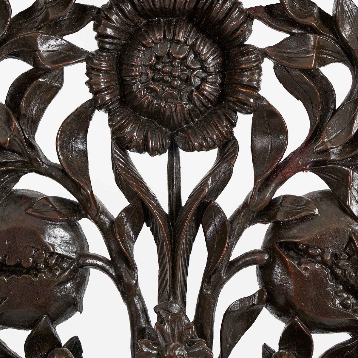 18th Century Italian Carved Walnut Two Door Gate-photo-5