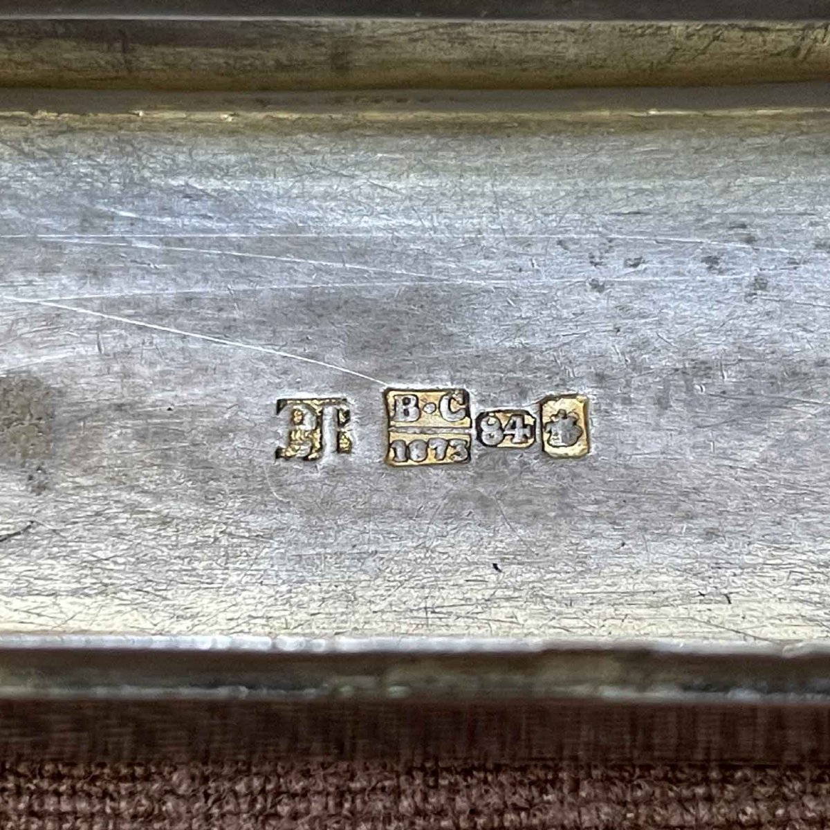 Tabatière en argent niellé, Moscou 1873-photo-1