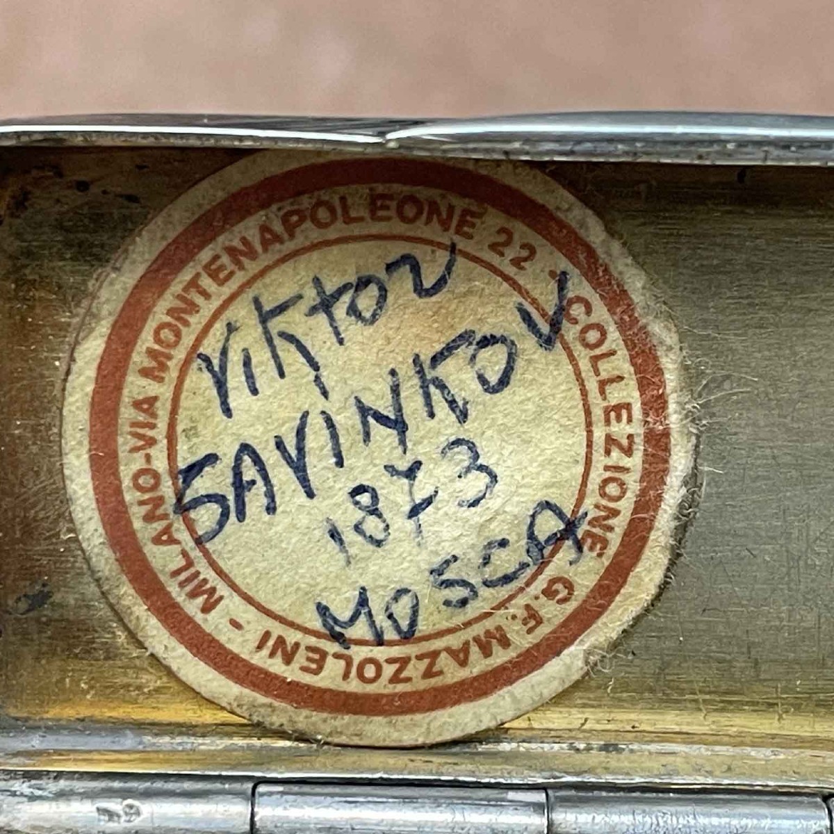 Tabatière en argent niellé, Moscou 1873-photo-4