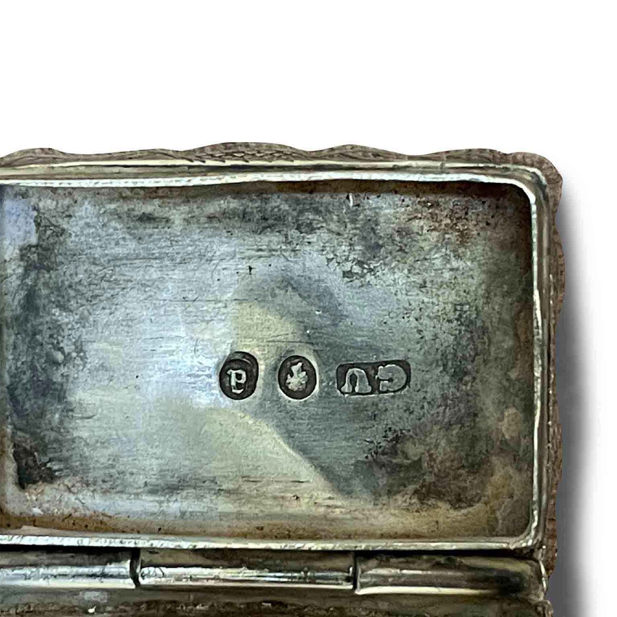 Vinaigrette en argent Birmingham 1849-photo-4