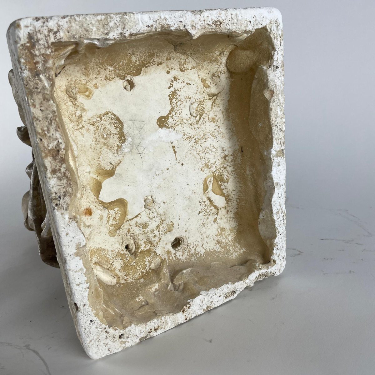 Italian Plaster Moses Sculpture After Michelangelo 20th Century-photo-2