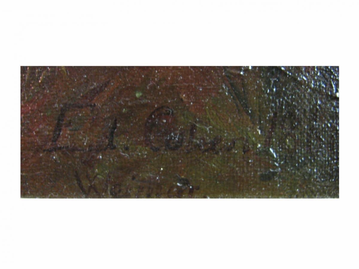 Eduard Cohen, Paysage De Montagne, 1866-photo-1