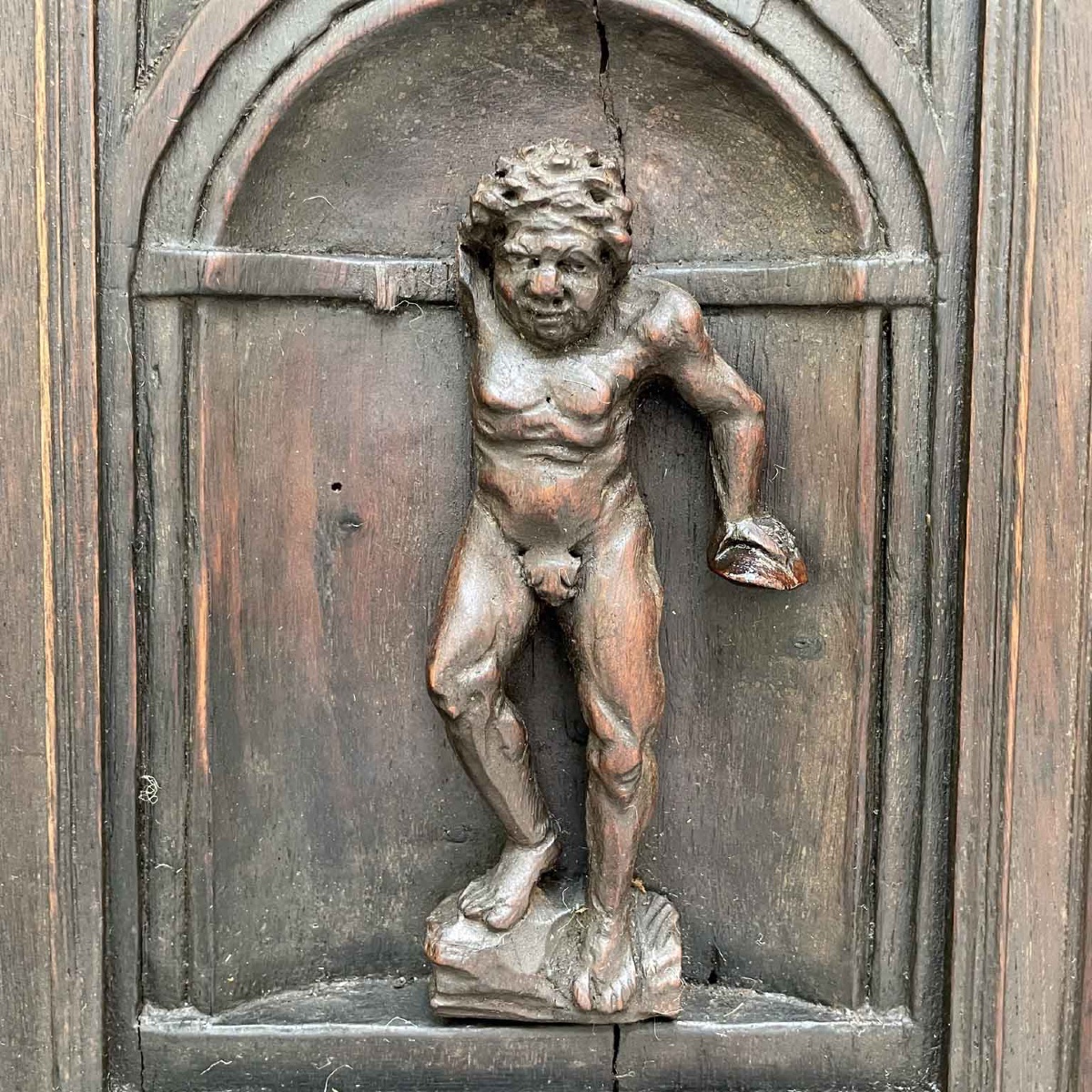 17th Century Italian Genoese Coin Cabinet -photo-6