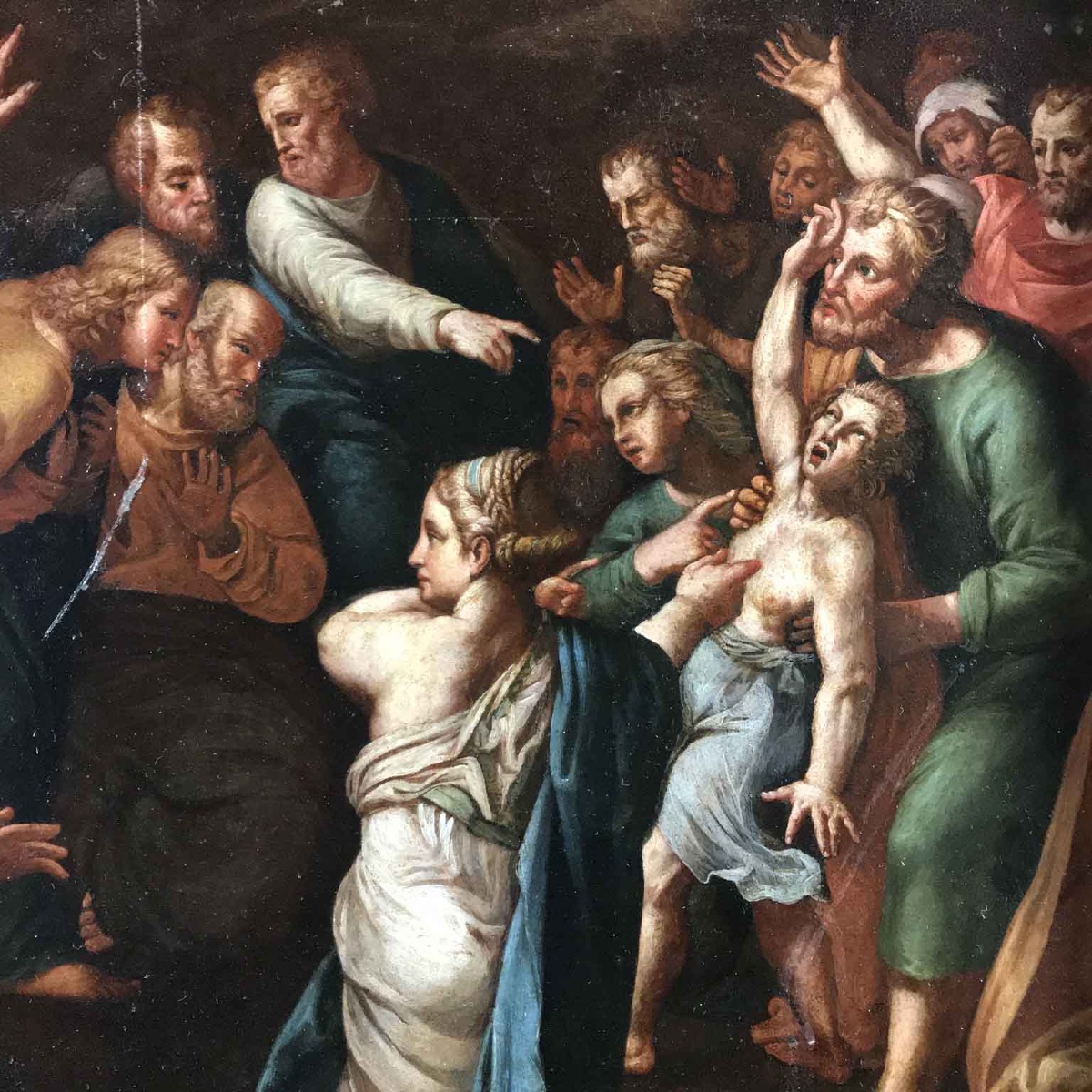 16th Century Old Masters Nicolo Cercignani The Transfiguration After Raphael-photo-2