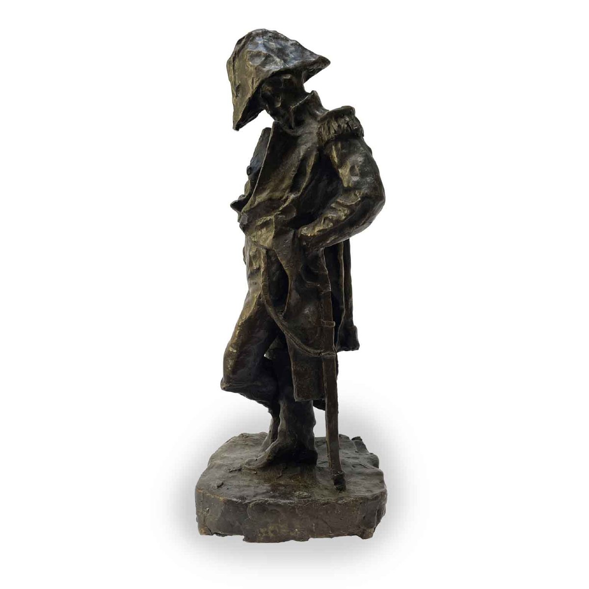 Maréchal Ney Statue En Bronze De Giuseppe Grandi 20ème Siècle-photo-2