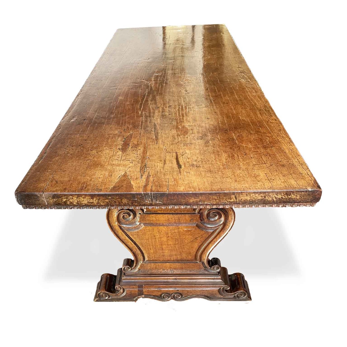 Table De Salle à Manger Ennoyer Avec Tiroirs 19ème-photo-3