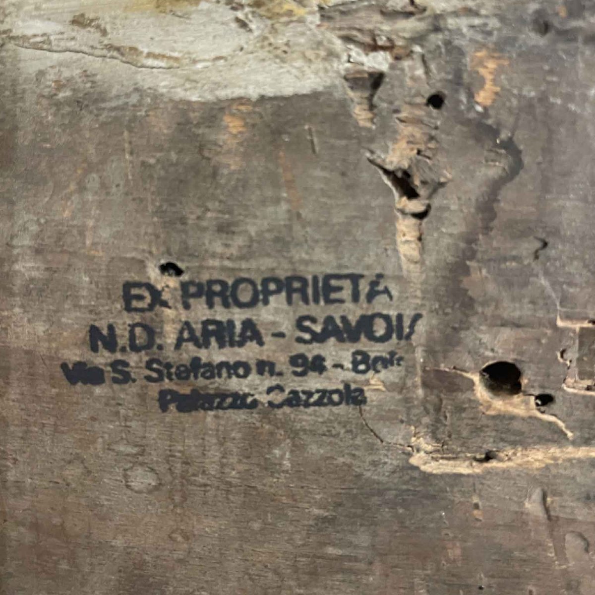 Antique Carved And Gilded Italian Bolognese Frame 17th Century-photo-5