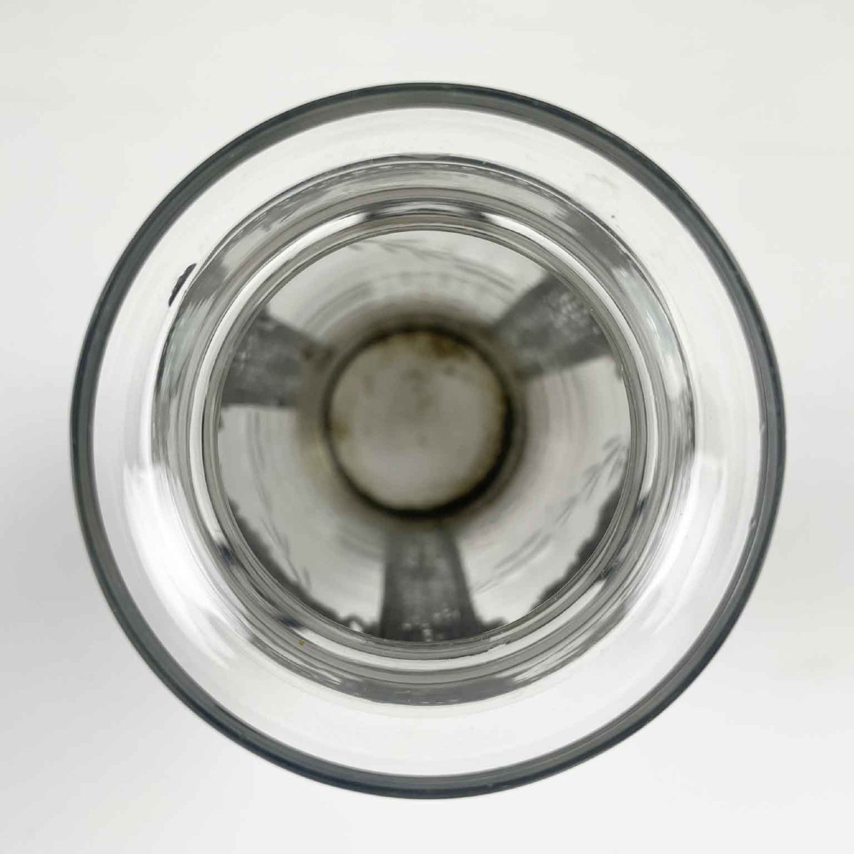 Cut Crystal Flower Vase With Silver-plated Metal Decorations, Circa 1920-photo-1