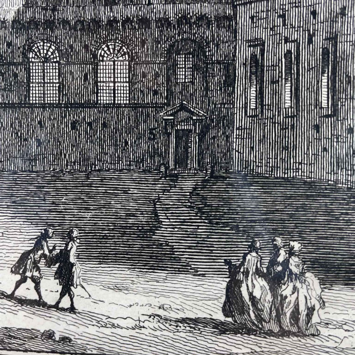 Giuseppe Vasi Vues de Rome et Venise Série de Trois Gravures à L'eau-forte De 1757-photo-1