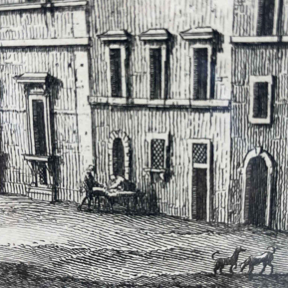 Giuseppe Vasi Vues de Rome et Venise Série de Trois Gravures à L'eau-forte De 1757-photo-3