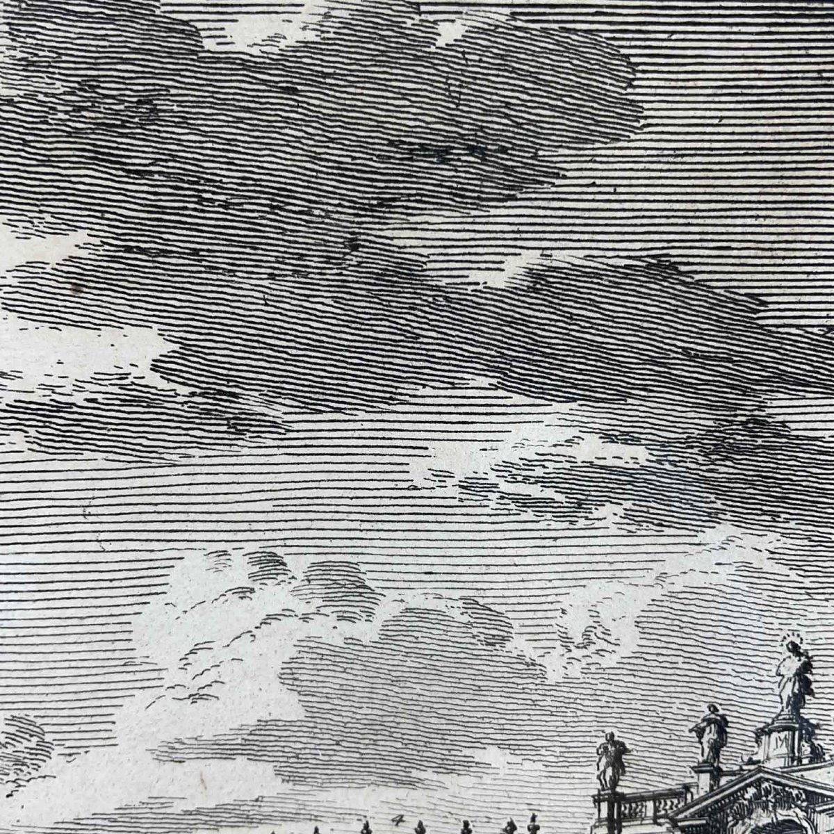 Giuseppe Vasi Vues de Rome et Venise Série de Trois Gravures à L'eau-forte De 1757-photo-6