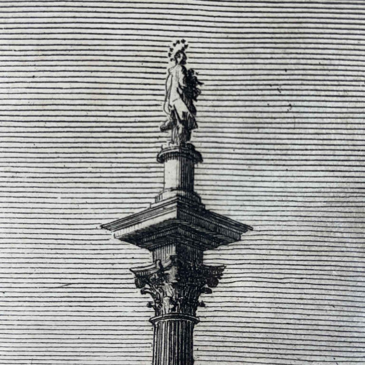 Giuseppe Vasi Vues de Rome et Venise Série de Trois Gravures à L'eau-forte De 1757-photo-7