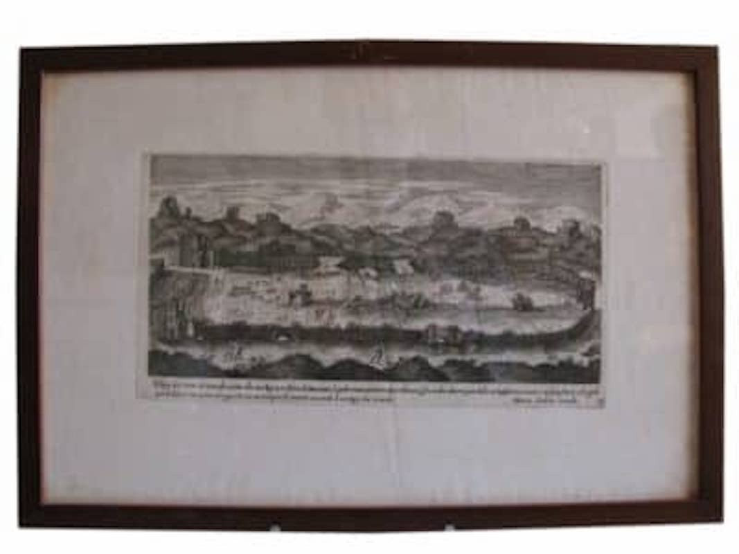 Deux Gravures Romaines  Circus Maximus et  Circus de Caracalla Marco Sadeler 1606-photo-3