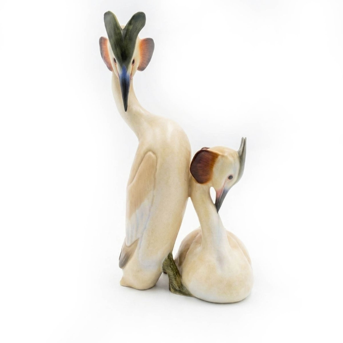 Felice Tosalli Tuffetti, Pair Of Birds Of The Same Species, Lenci Manufactory, Turin, 19-photo-5