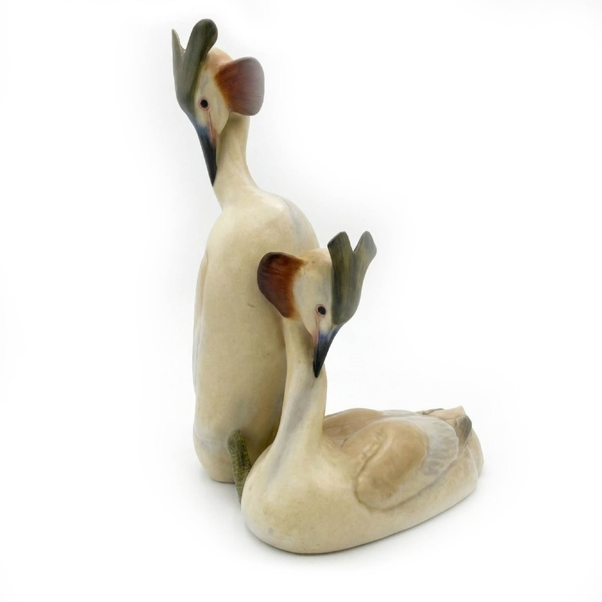 Felice Tosalli Tuffetti, Pair Of Birds Of The Same Species, Lenci Manufactory, Turin, 19-photo-6