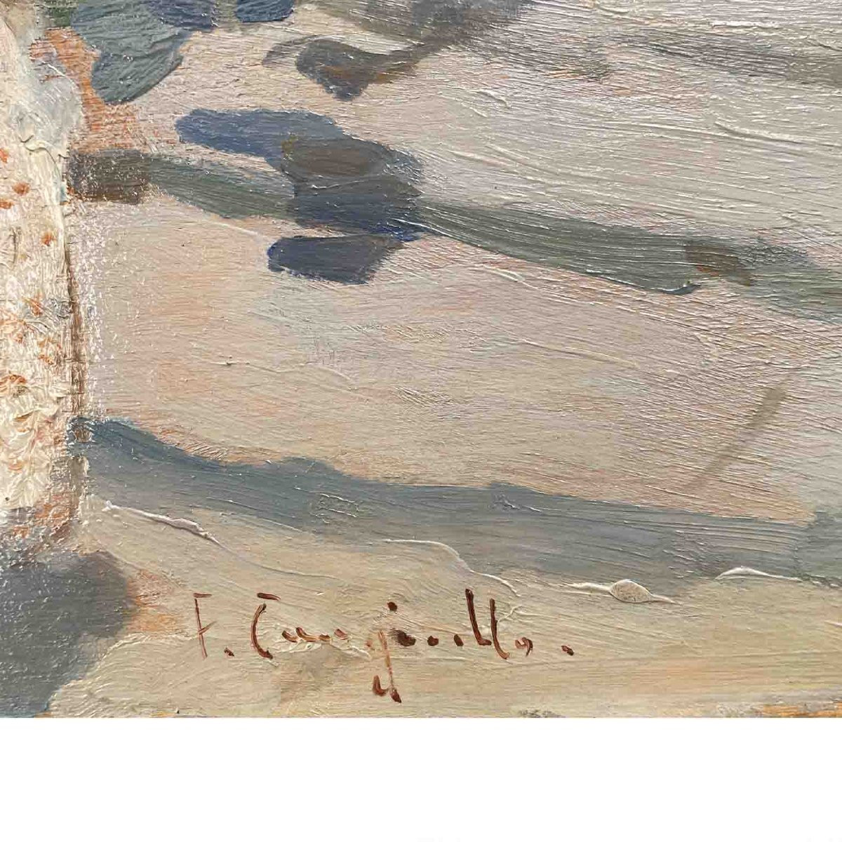 Francesco Cangiullo, View Of Naples: Pallonetto In Santa Lucia, 1900-photo-4