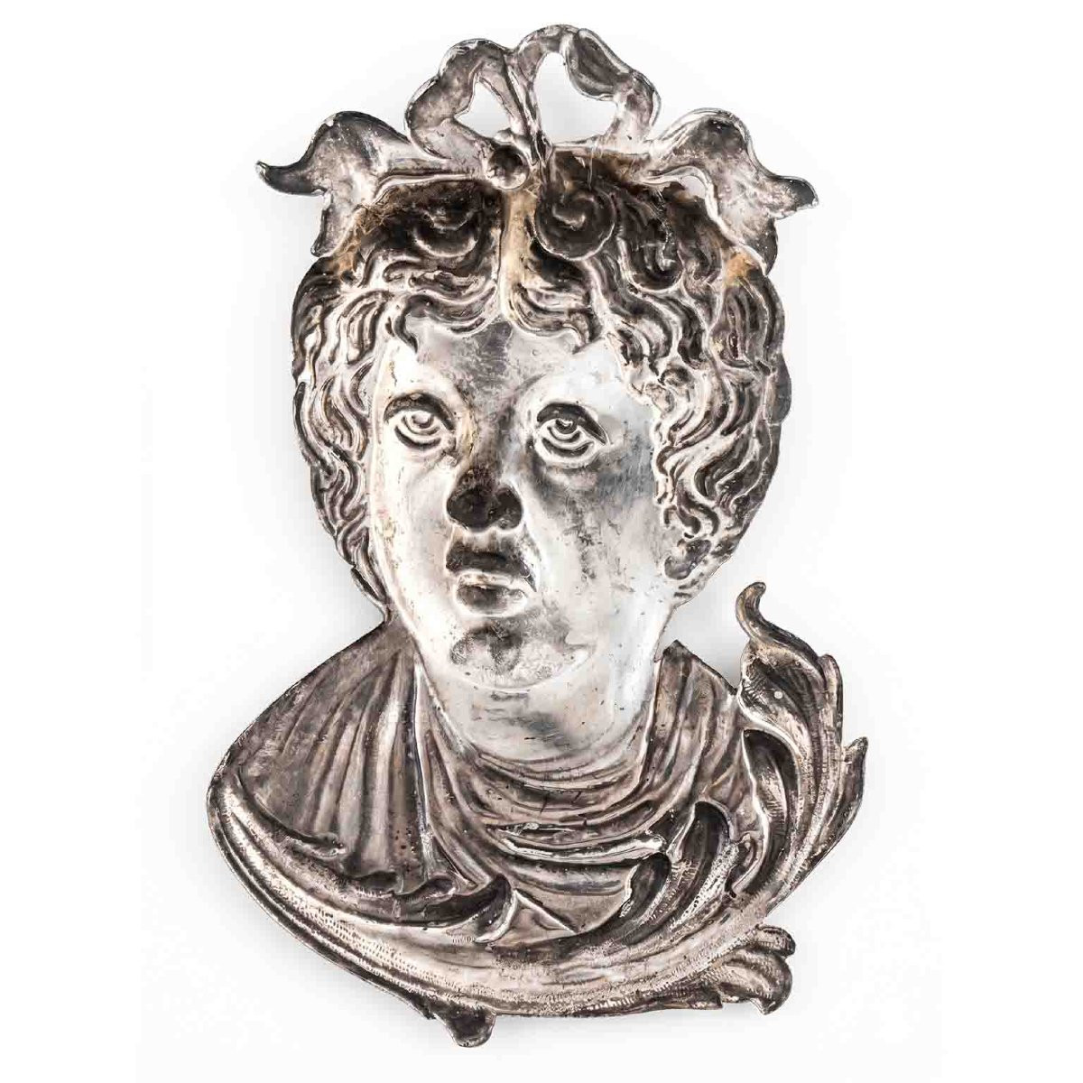 Silver-plated Ex Voto Face-photo-2